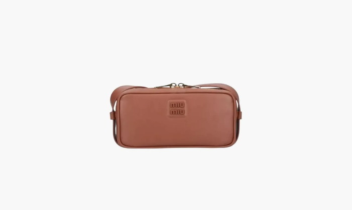 Miu Miu Arcadie Shoulder Bag Brown 