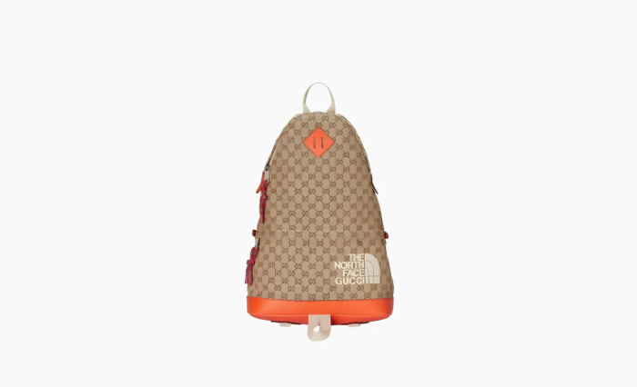 GUCCI x The North Face Backpacks Ebony/Beige/Orange 
