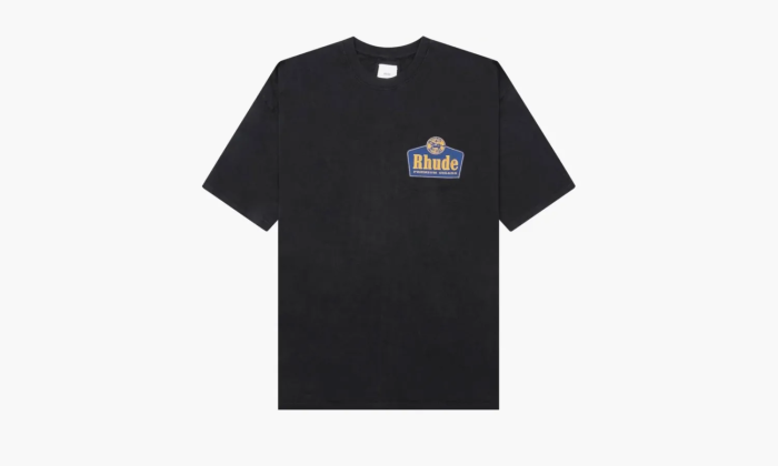 RHUDE Grand Cru Tee Vintage Black  RHUDE Grand Cru Tee Vintage Black