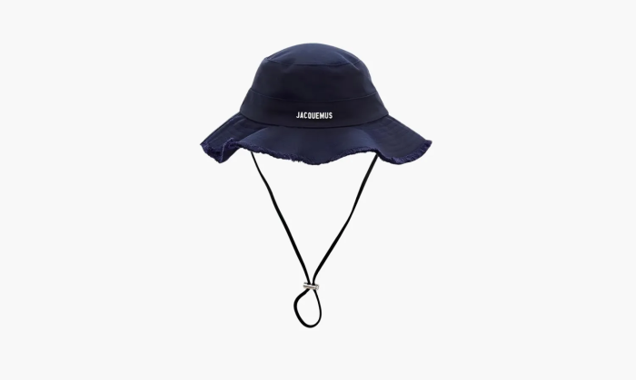 Jacquemus Hat Navy Blue 