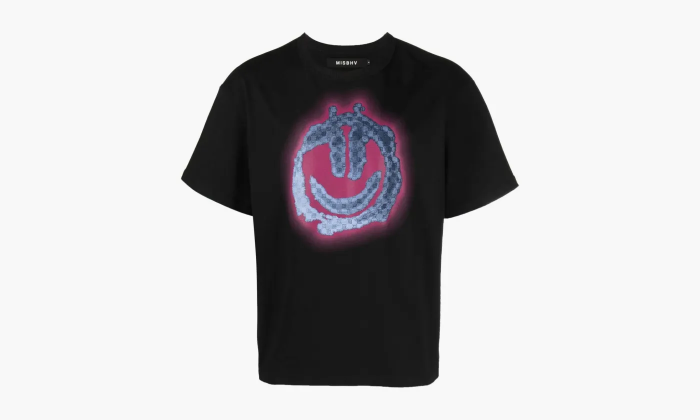 Misbhv History Of Acid Housae Cotton T-shirt Black  Misbhv History Of Acid Housae Cotton T-shirt Black