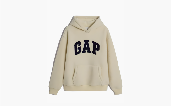 Gap Logo Hoodie Beige 