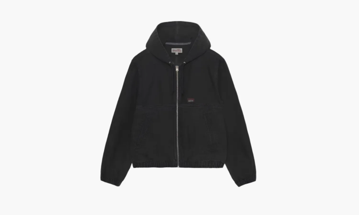 Stussy Zip Hoodie Black  Stussy Zip Hoodie Black