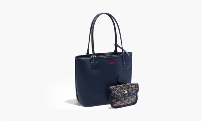Goyard Anjou Tote Mini Navy Blue 