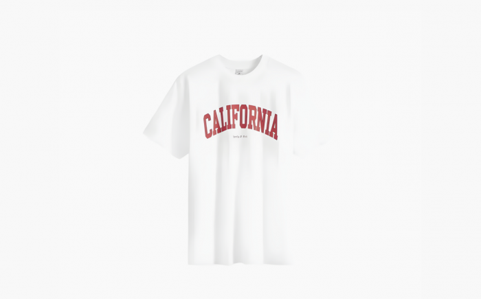 Sporty & Rich T-Shirt California "White" 