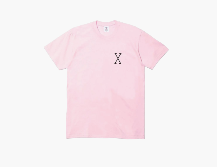 Supreme x 40 Acres Malcolm X Tee "Light Pink" 