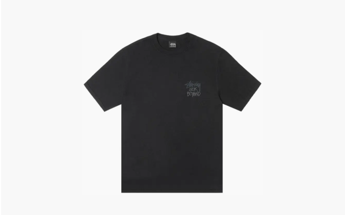 Stussy Look Beyond Tee Pigment Dyed "Black" 