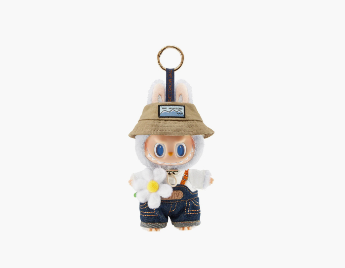 Pop Mart Labubu The Monsters Fall In Wild Vinyl Plush Doll Pendant Keychain 