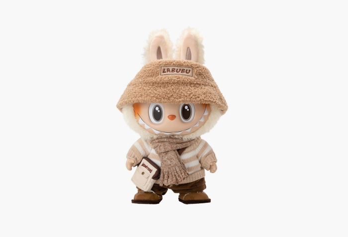 Pop Mart Labubu The Monsters Dress Be Latte Vinyl Plush Doll (38 СМ) 