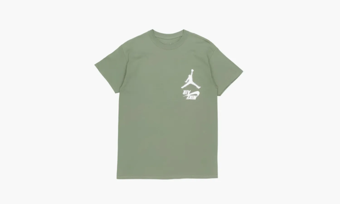 Travis Scott Cactus Jack X Air Jordan Tee Green  Travis Scott Cactus Jack X Air Jordan Tee Green