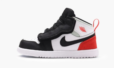 Air Jordan 1 Mid Alt TD "White Black Red Spruce" - 5C