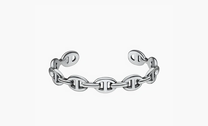 Hermès Sterling Bangles Silver  Hermès Sterling Bangles Silver