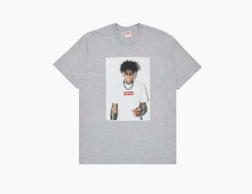 Supreme NBA Youngboy Tee Heather Grey 