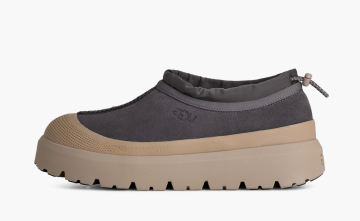 UGG Tasman Weather Hybrid Slipper Obsidian Cobble Grey 