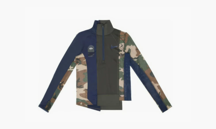 Nike X Sacai Double Jacket Blue Green  Nike X Sacai Double Jacket Blue Green