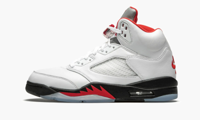 Air Jordan 5 Retro "Fire Red Silver Tongue 2020" - 7 US
