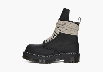 Dr. Martens x Rick Owens DRKSHDW 1460 Quad Sole Steel Toe Boot WMNS Black 