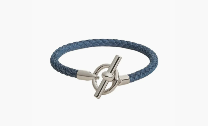 Hermès Glenan H Jean bracelet Blue  Hermès Glenan H Jean bracelet Blue