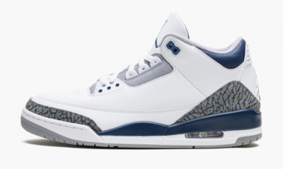Jordan 3 Retro Midnight Navy -  7 US