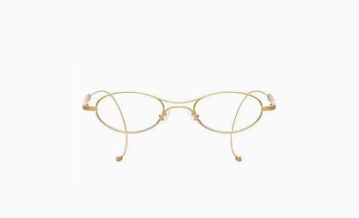 Gentle Monster Maison Margiela Glasses Gold Clear  Gentle Monster Maison Margiela Glasses Gold Clear