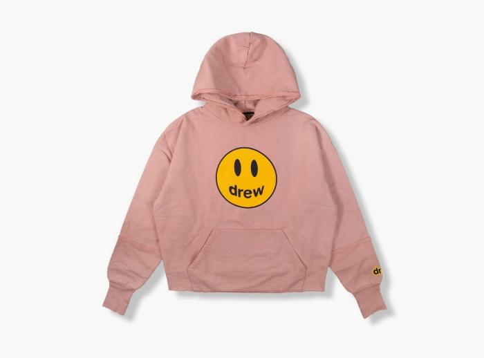 Drew House Mascot Deconstructed Hoodie Dusty Rose   Drew House Mascot Deconstructed Hoodie Dusty Rose