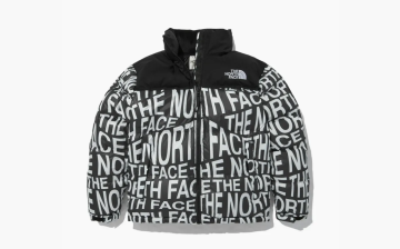 The North Face White Label Novelty Nuptse Down Jacket Black 