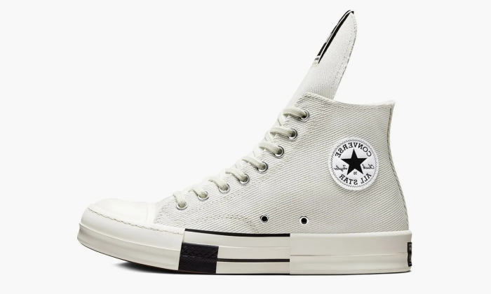 Rick Owens X Converse Drkshdw Drkstar Chuck Taylor All Star High White 
