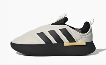 Adidas Adipuff Off White Core Black Orange Tint 