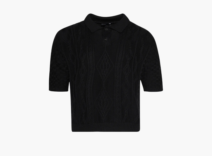 Enfants Riches Déprimés Anthony Polo Sweater Black  Enfants Riches Déprimés Anthony Polo Sweater Black
