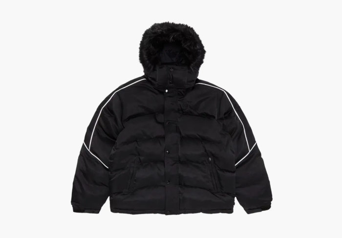 Supreme x Jordan Puffer Jacket Black 