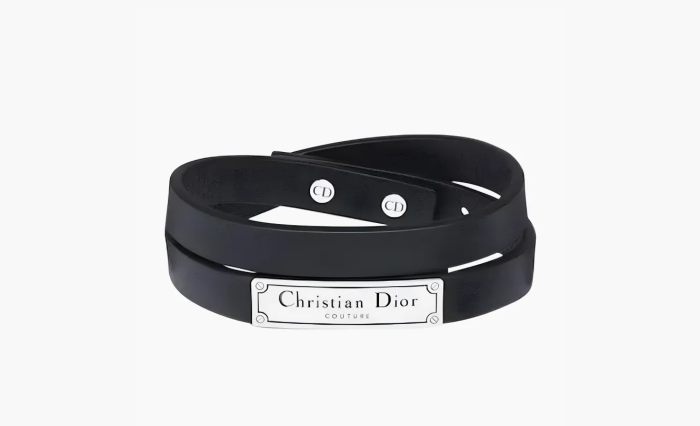 CHRISTIAN DIOR Bracelets Mens Black  CHRISTIAN DIOR Bracelets Mens Black