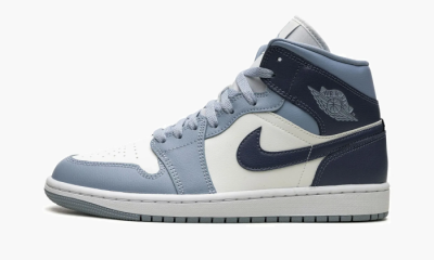 AIR JORDAN 1 MID WMNS "Two-Tone Blue" - 5W