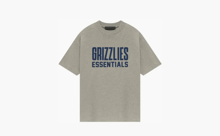 Fear of God Essentials Grizzlies Tee Warm Heather 