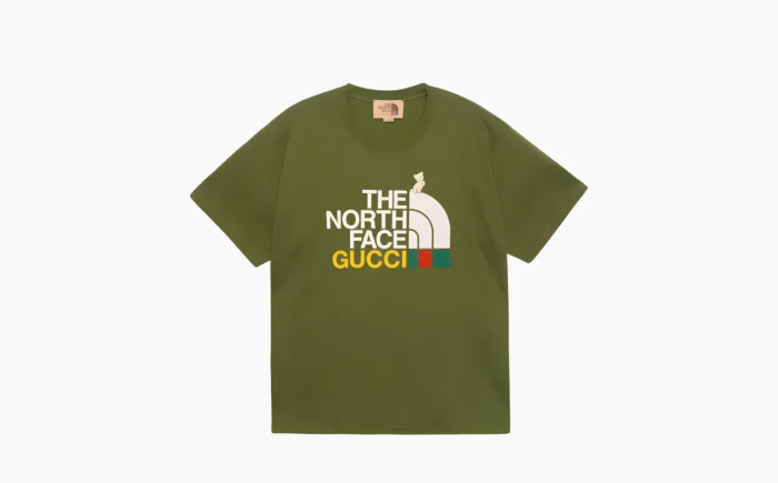 Gucci x The North Face T-shirt Dark Green  Gucci x The North Face T-shirt Dark Green