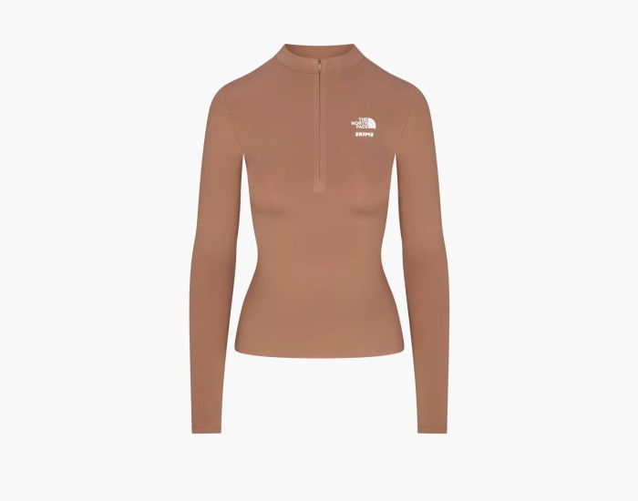 The North Face x Skims Refina Long Sleeve Top Sienna 