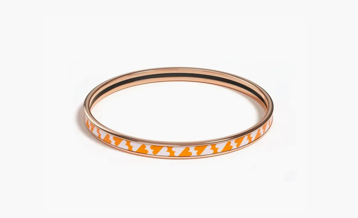 Hermes Bracelet Harnais de Cœur Orange  Hermes Bracelet Harnais de Cœur Orange