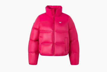 Adidas Originals Short Down Puffer Jacket Bright Pink 