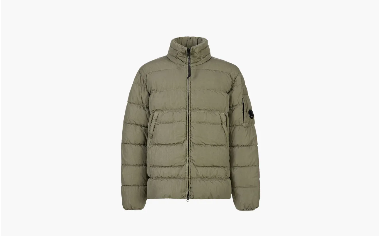 C.P. Company Eco-Chrome R Down Jacket Green  C.P. Company Eco-Chrome R Down Jacket Green