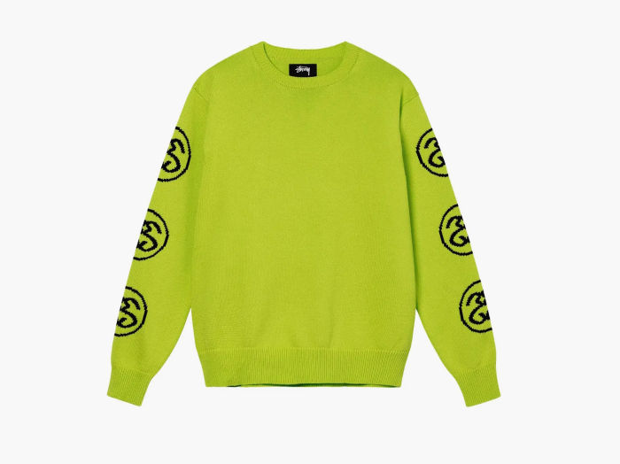 Stussy SS-Link Sweater  "Lime" 