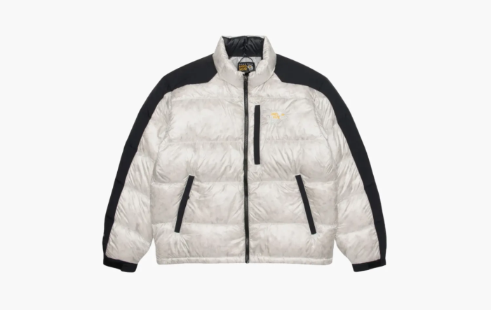 Stussy x Mountain Hardwear Subzero Down Jacket Moonshot Grey Black 