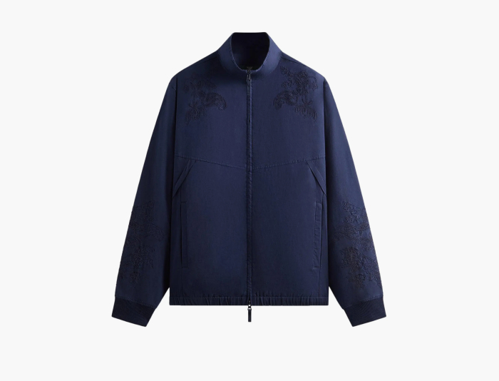 Kith x Wilson Embroidered Mesh Track Jacket Nocturnal  Kith x Wilson Embroidered Mesh Track Jacket Nocturnal