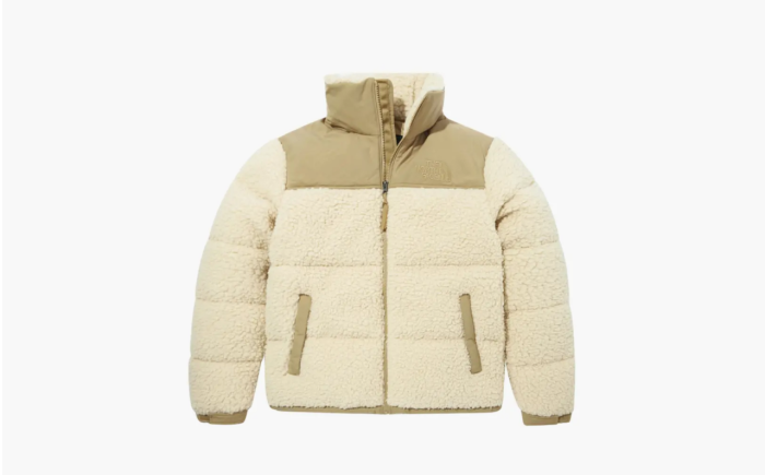 The North Face Sherpa Nuptse Jacket "Sand"  The North Face Sherpa Nuptse Jacket "Sand"