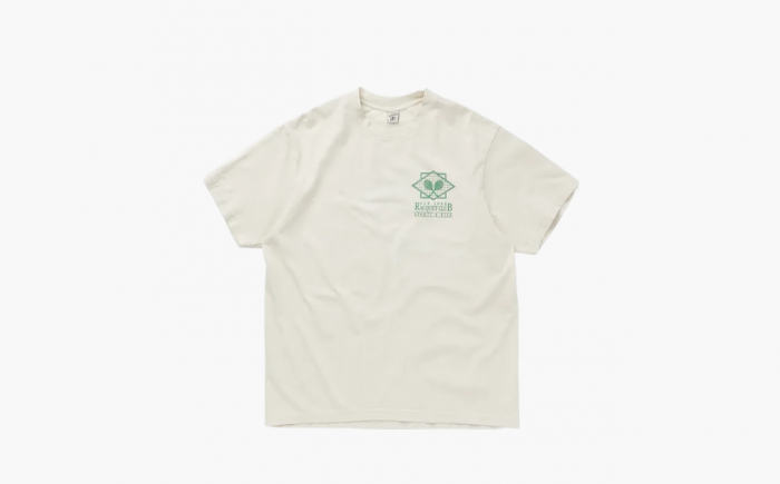 Sporty & Rich Public Racquet Club Short-Sleeve T-Shirt "Cream" 