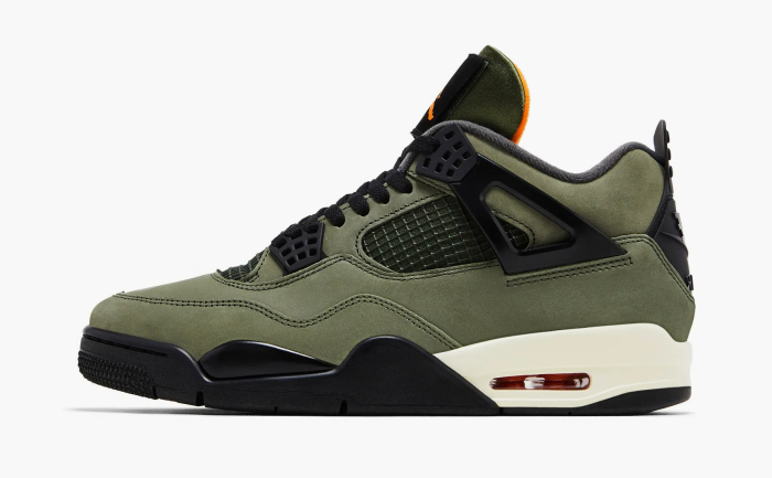 Air Jordan 4 x Undefeated Deep Green 
