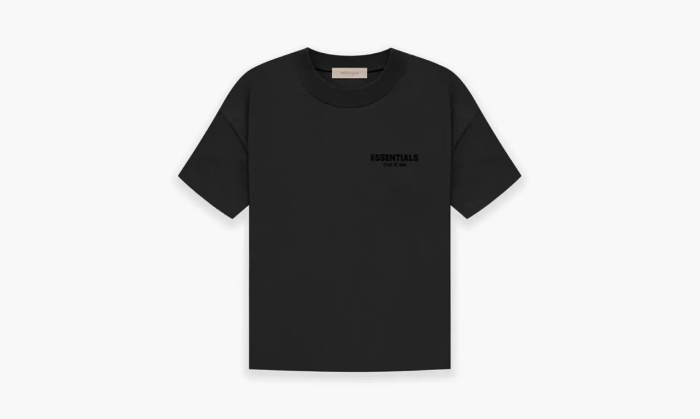 Essentials T-shirt Ss22 Stretch Limo  Essentials T-shirt Ss22 Stretch Limo