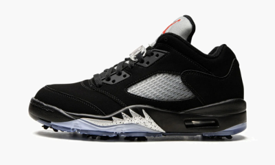 Jordan 5 Retro Low Golf "Black Metallic" - 8 US