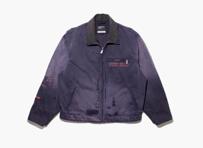 Enfants Riches Déprimés Chapitre XXI Moleskin Work Jacket Faded Purple  Enfants Riches Déprimés Chapitre XXI Moleskin Work Jacket Faded Purple