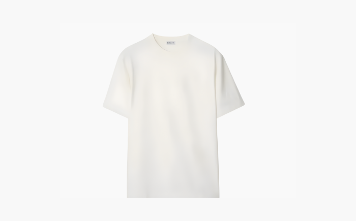 Burberry Equestrian Knight Cotton T shirt "White" 