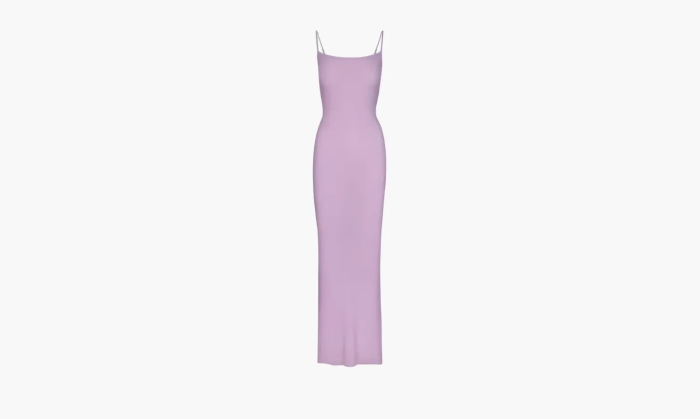 SKIMS Soft Lounge Long Slip Dress Purple  SKIMS Soft Lounge Long Slip Dress Purple