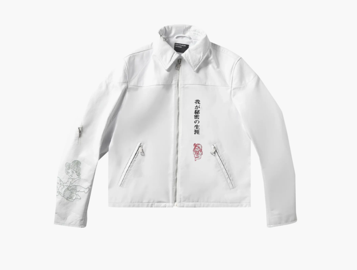 Enfants Riches Déprimés The Bully Jacket White/Multicolor  Enfants Riches Déprimés The Bully Jacket White/Multicolor
